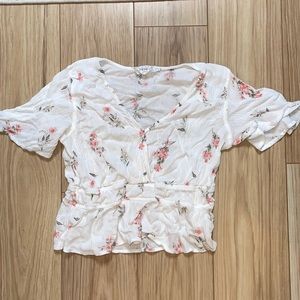 Hippie Rose White Floral Top TBD